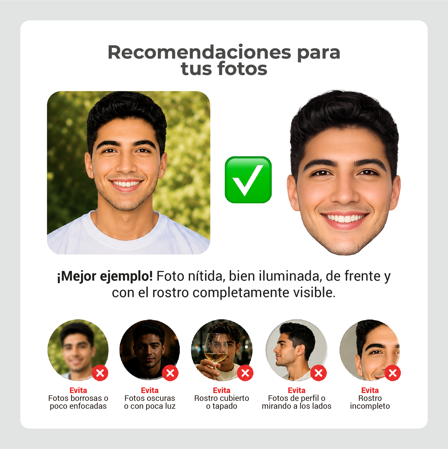 Chiquitos personalizados cuerpo foto