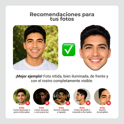 Chiquitos personalizados cuerpo foto