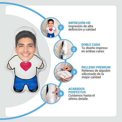 Chiquitos personalizados cuerpo dibujo